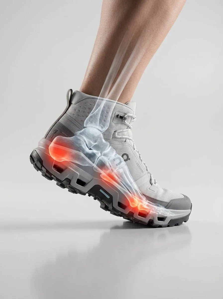 Cloudrock Mid Waterproof Pro - close-up showing CloudTec cushioning